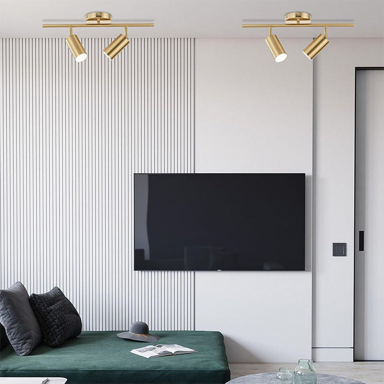 BOKT Mid Century Modern 2-Lights LED Track Lighting