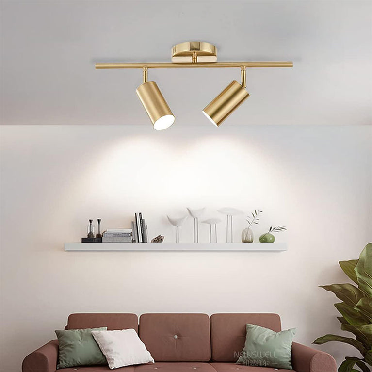 BOKT Mid Century Modern 2-Lights LED Track Lighting