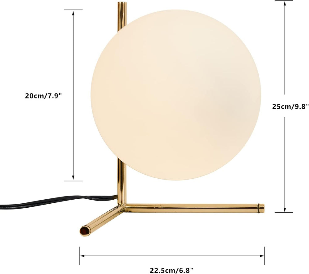 BOKT Three Right Angles Nightstand Table Lamp