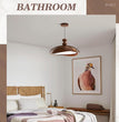 BOKT Nordic Vintage Wood Pendant Light  LED Dimmable for Kitchen Island (BPC015)