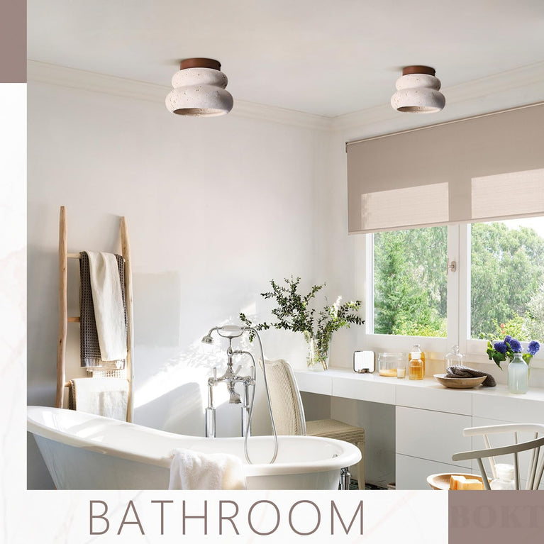 BOKT Wabi-Sabi Semi Flush Mount Ceiling Light (BPC017)